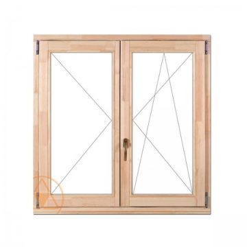 kétszárnyú nyíló/ bukó-nyíló fa ablak